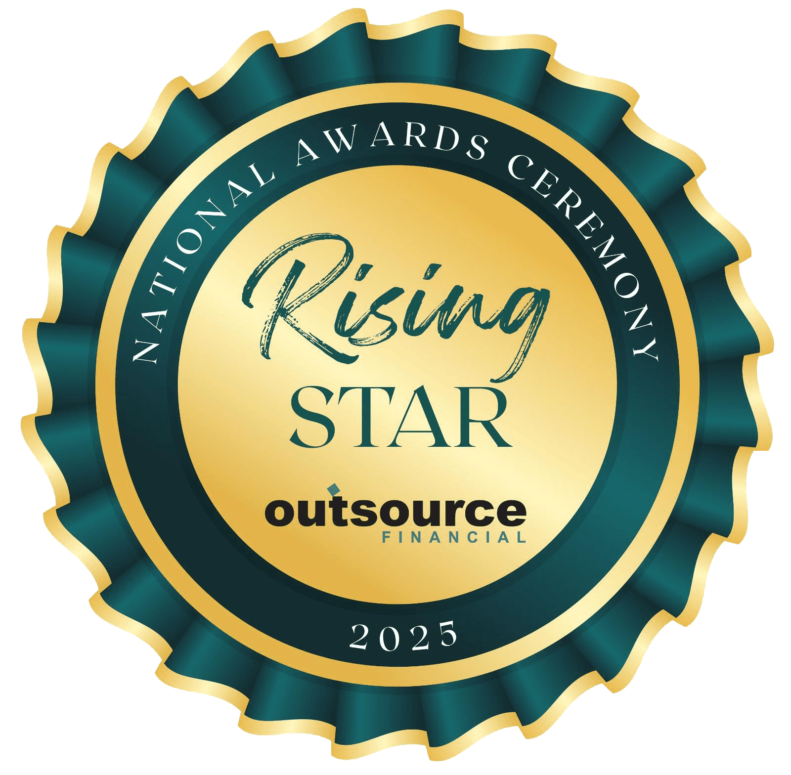 National Awards Ceremony 2025 rising star badge